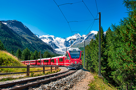 Valtellina - Il Trenino Rosso del Bernina